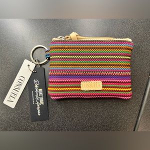 Consuela wallet with key ring